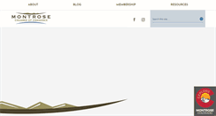 Desktop Screenshot of montrosechamber.com